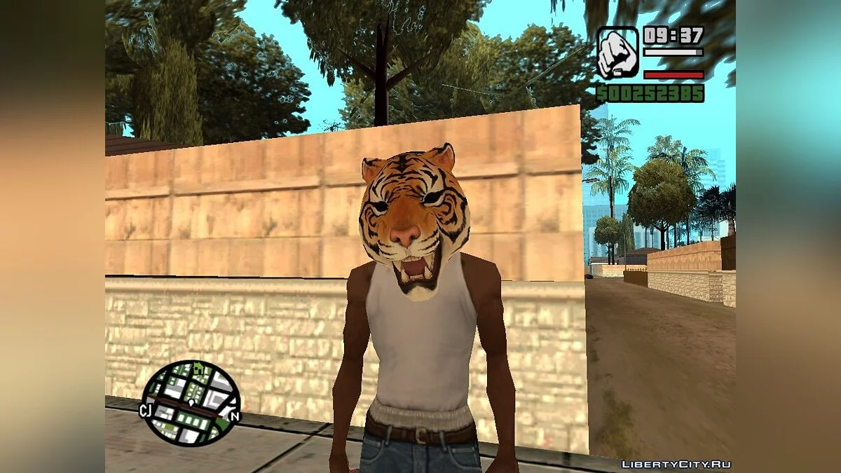 Hotline Miami Masks / GTA San Andreas