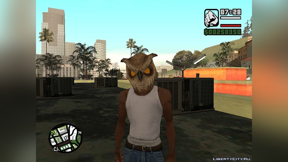 Скачать Hotline Miami Masks для GTA San Andreas