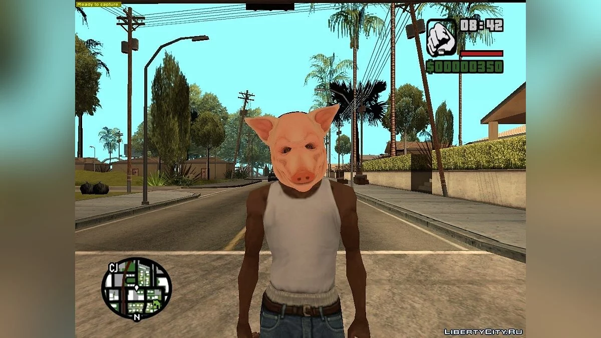 Hotline Miami Masks / GTA San Andreas