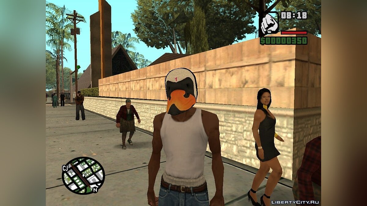 Скачать Hotline Miami Masks для GTA San Andreas