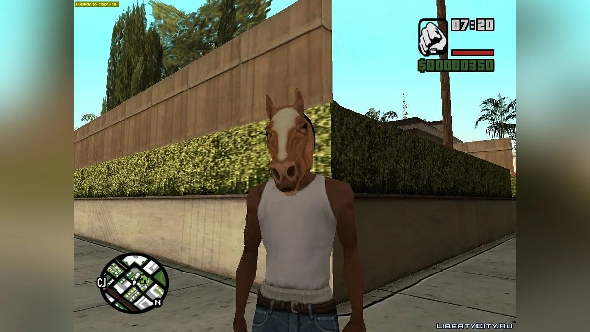 Hotline Miami Masks / GTA San Andreas