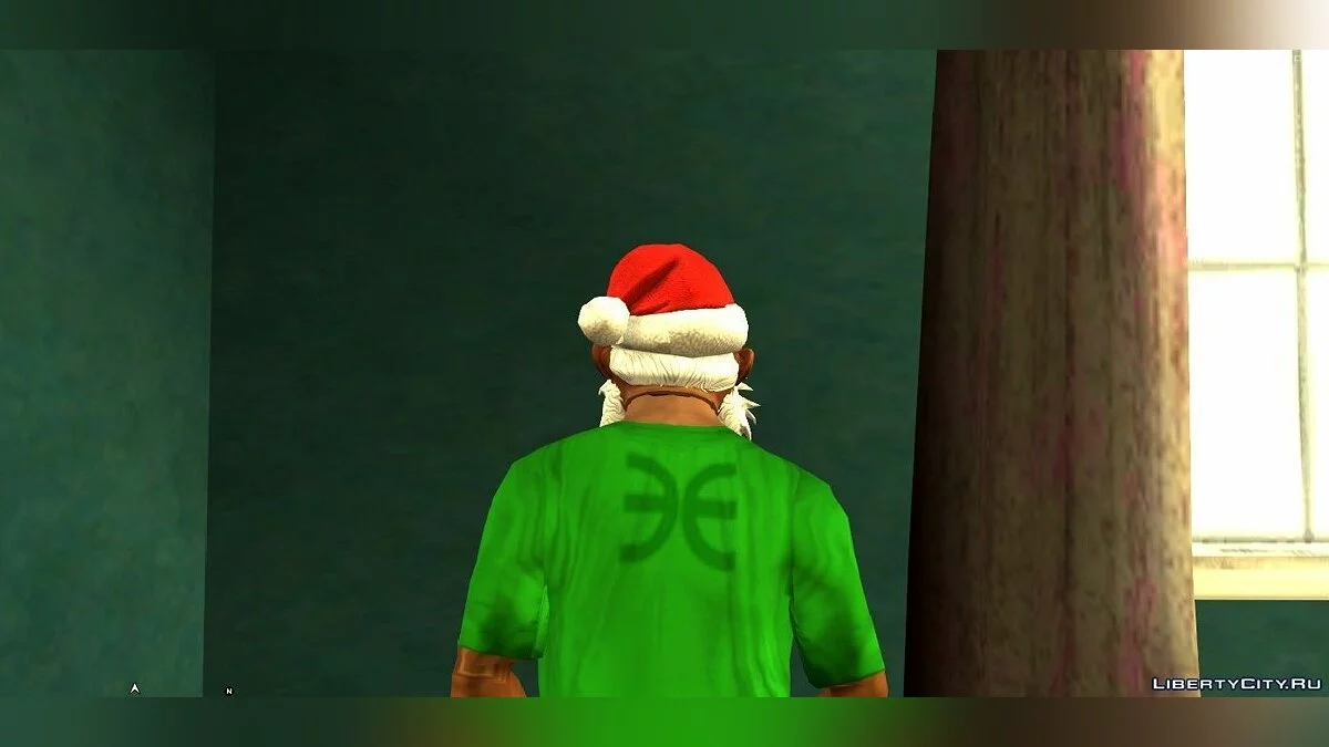 Маска Бухого Деда Мороза v2 (Christmas 2016) для GTA San Andreas / GTA San Andreas