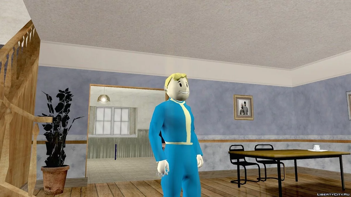 Голова Vault-Boy / GTA San Andreas