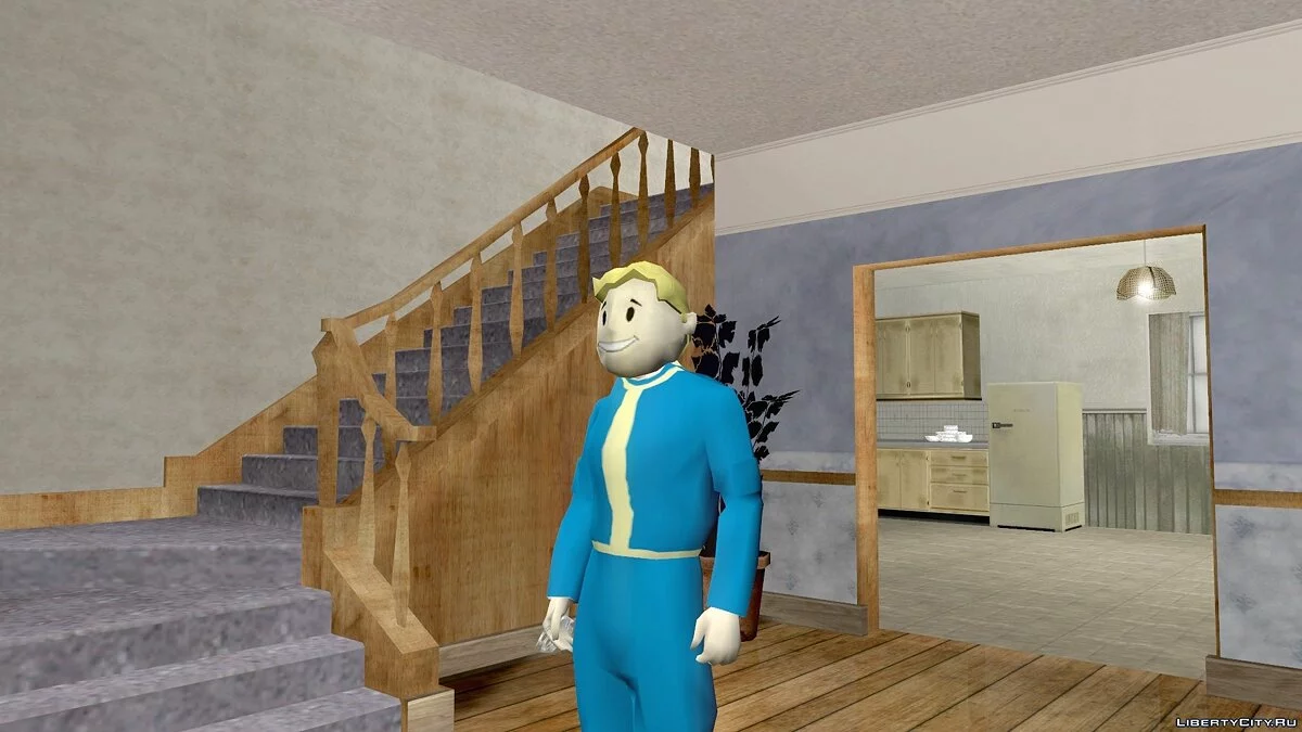 Голова Vault-Boy / GTA San Andreas