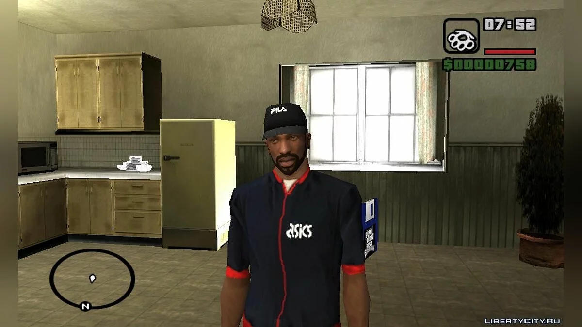 Кепка FILA / GTA San Andreas