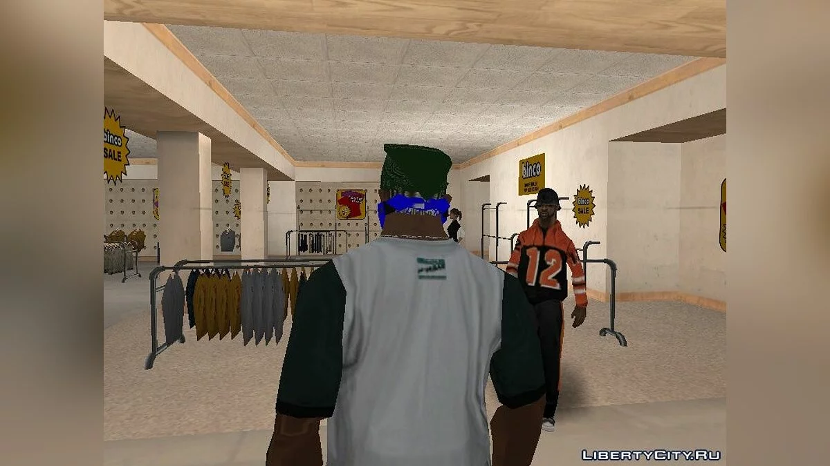 Платок SKULL (Blue) / GTA San Andreas