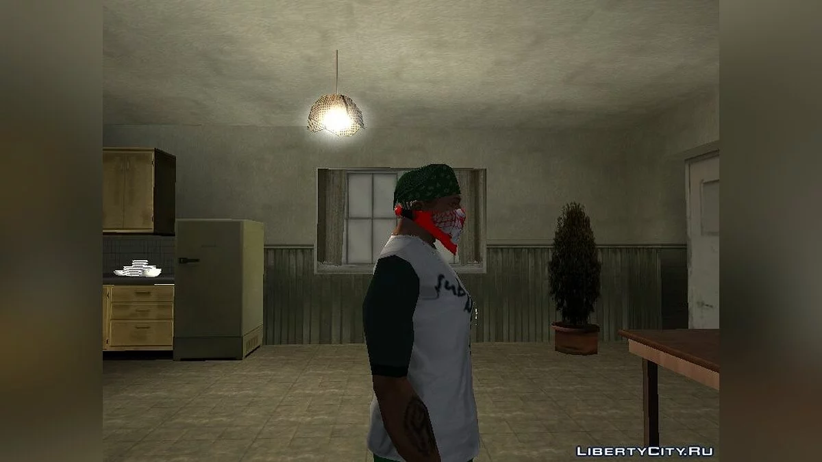 Платок Skull (red) / GTA San Andreas