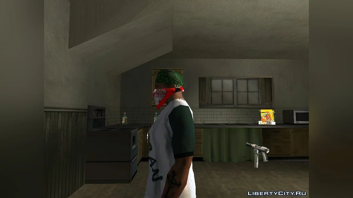 Платок Skull (red) / GTA San Andreas