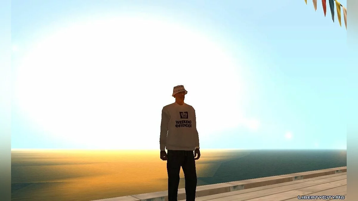 Панама Burberry / GTA San Andreas