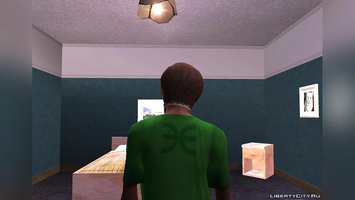 Маска GTA V Online DLC (Halloween CJ) v2 / GTA San Andreas