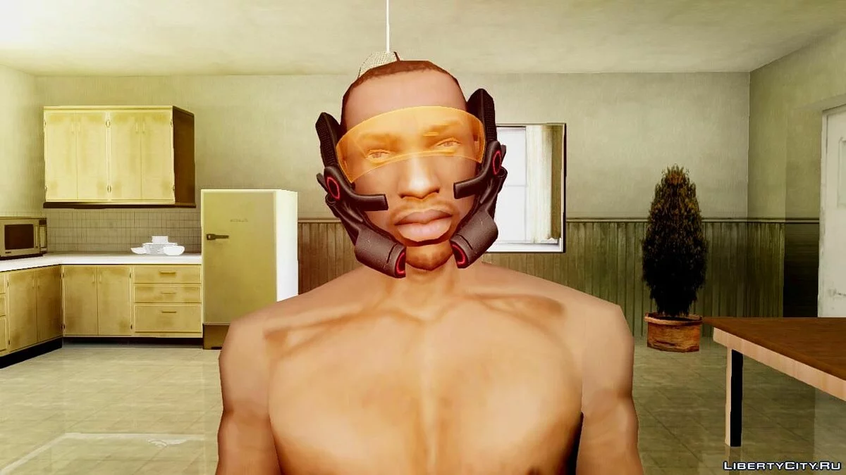 Шлемы из Mass Effect / GTA San Andreas