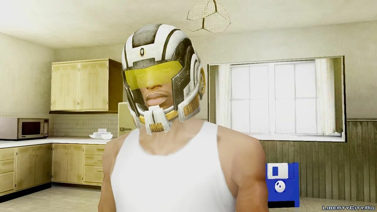 Шлемы из Mass Effect / GTA San Andreas