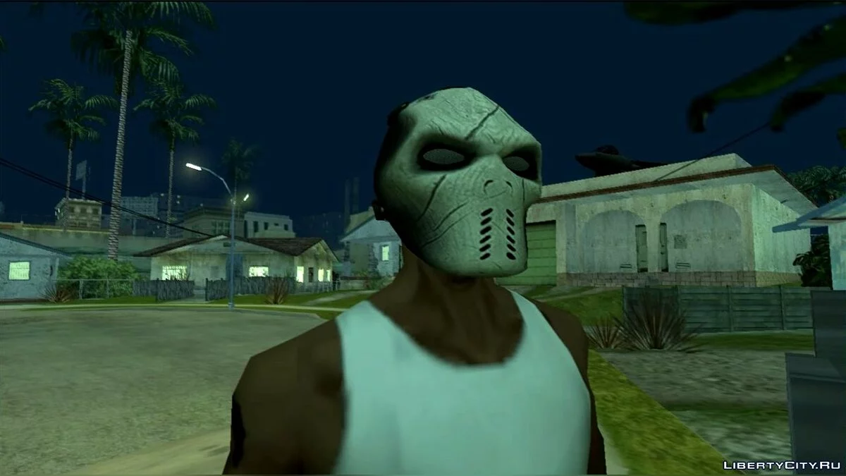 DLC GUN RUNNIG MASKS FOR CJ / GTA San Andreas