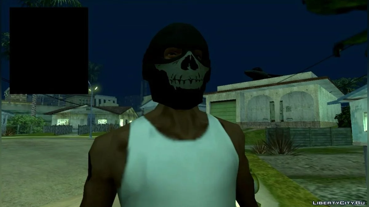 DLC GUN RUNNIG MASKS FOR CJ / GTA San Andreas