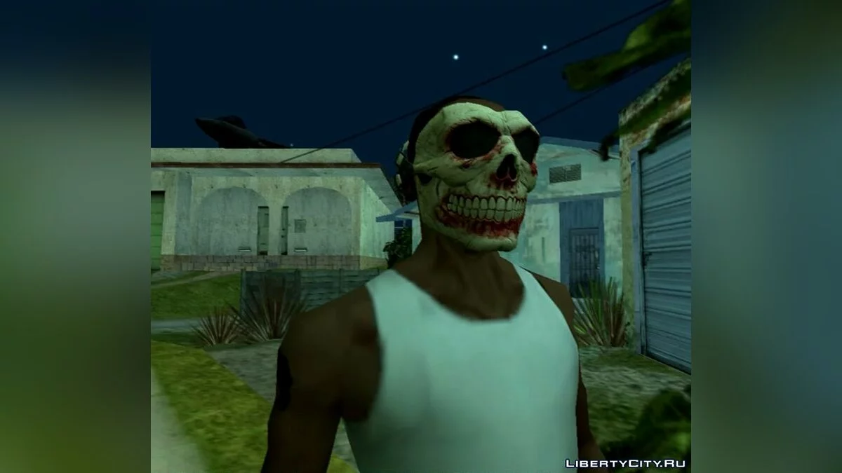 DLC GUN RUNNIG MASKS FOR CJ / GTA San Andreas