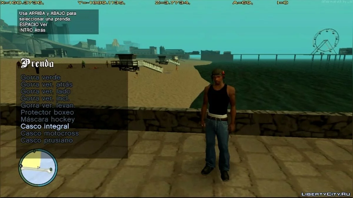DLC SMUGGLER'S RUN MASKS FOR CJ / GTA San Andreas