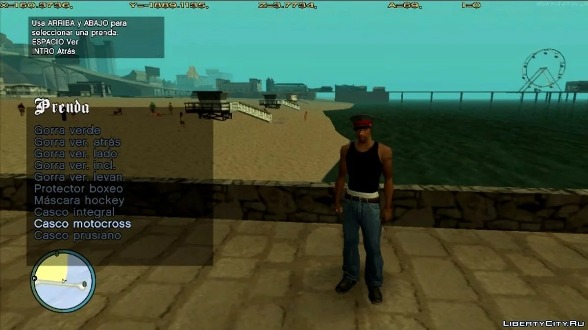 DLC SMUGGLER'S RUN MASKS FOR CJ / GTA San Andreas