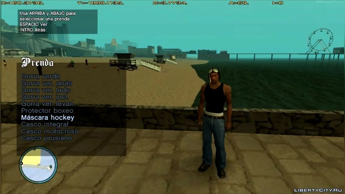 DLC SMUGGLER'S RUN MASKS FOR CJ / GTA San Andreas