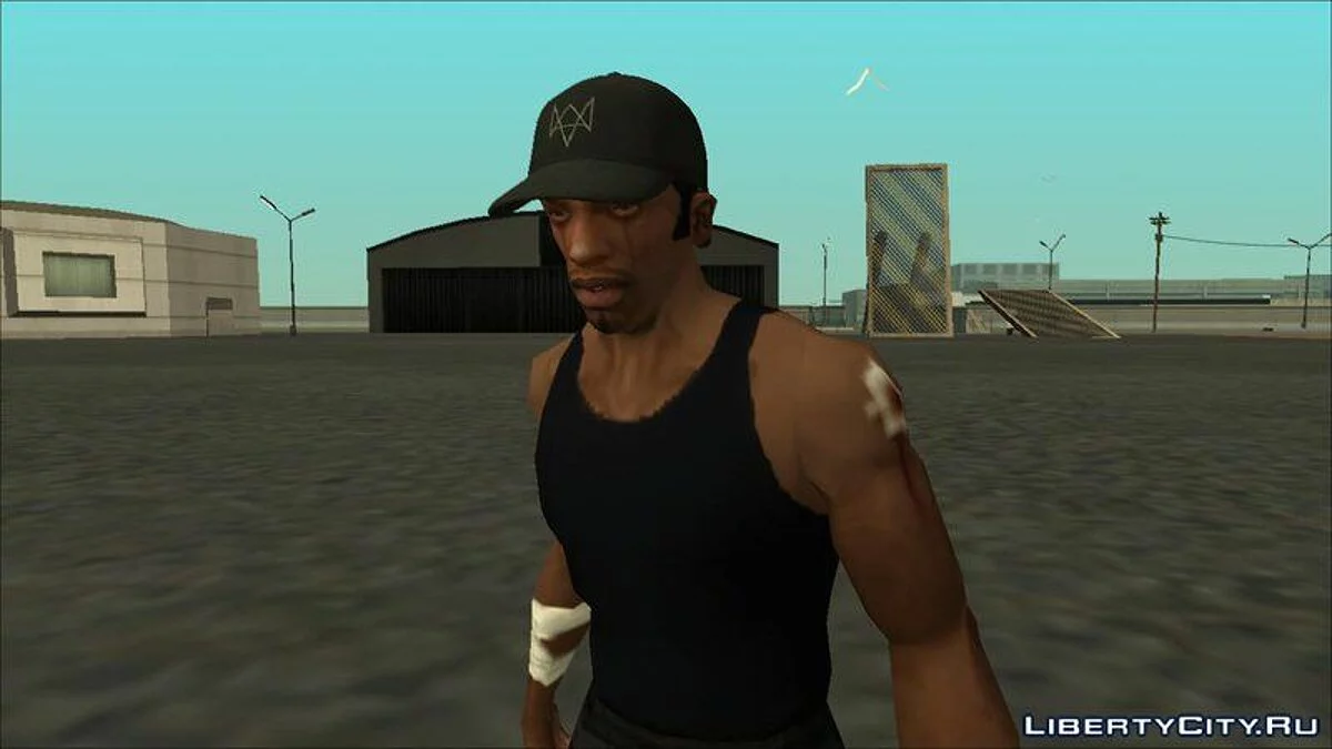 Aiden Pearce Cap For CJ / GTA San Andreas
