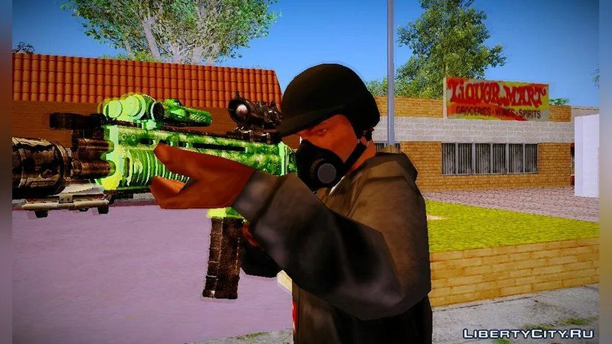 Экипировка головы из GTA Online / GTA San Andreas
