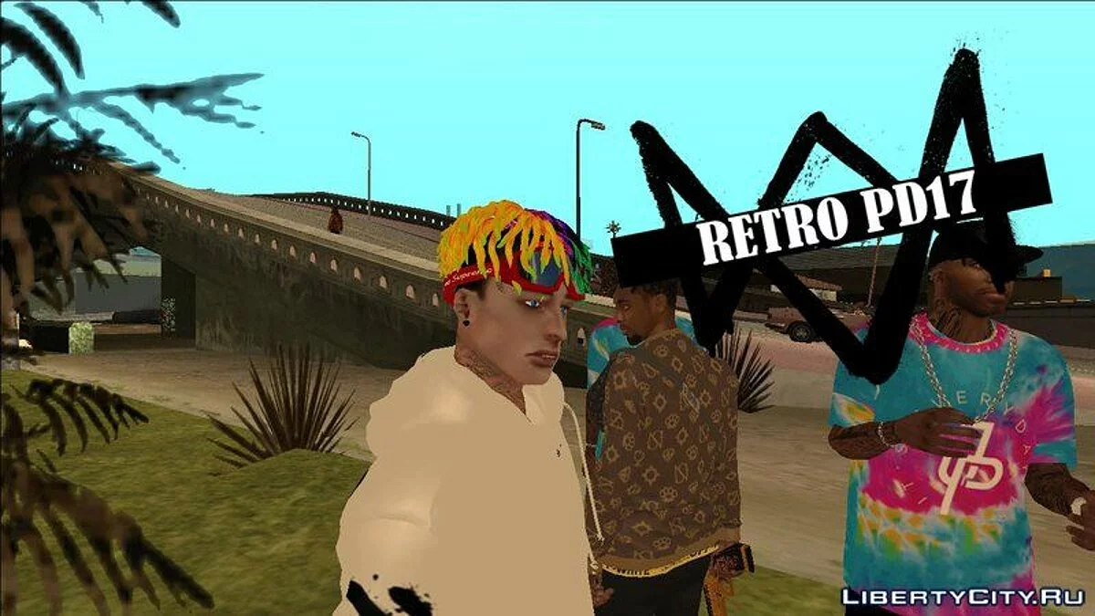 Лыжные очки Supreme / GTA San Andreas