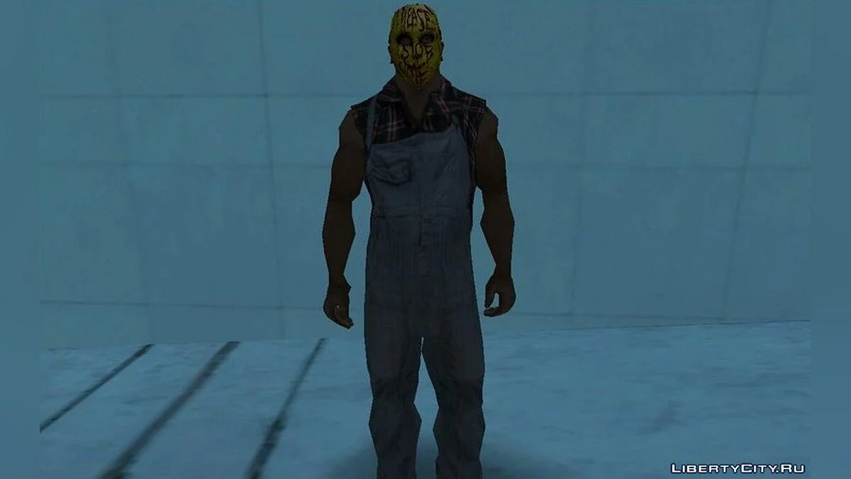 Маска Смайли из GTA Online / GTA San Andreas