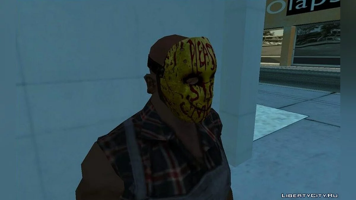 Маска Смайли из GTA Online / GTA San Andreas
