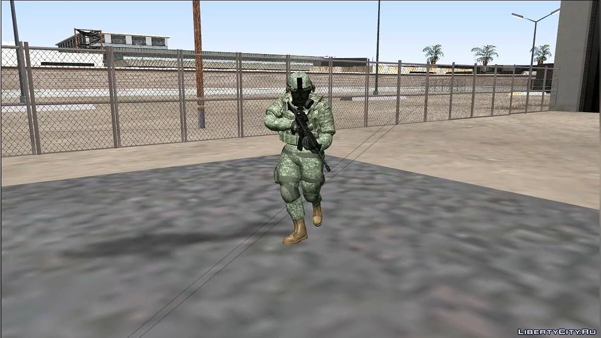 Армейский противогаз / GTA San Andreas