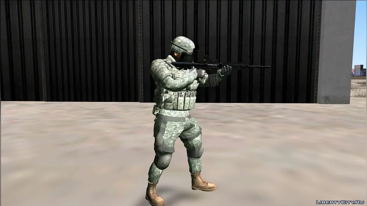Армейский противогаз / GTA San Andreas