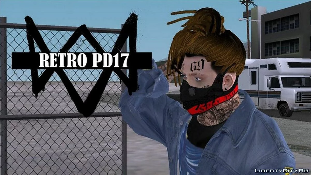 Маска Yeezy для Франклина / GTA San Andreas