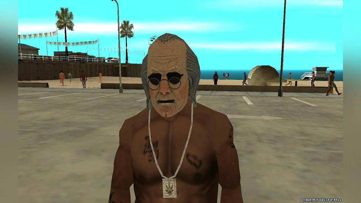 Bioshock: маска Бенджамина Франклина / GTA San Andreas