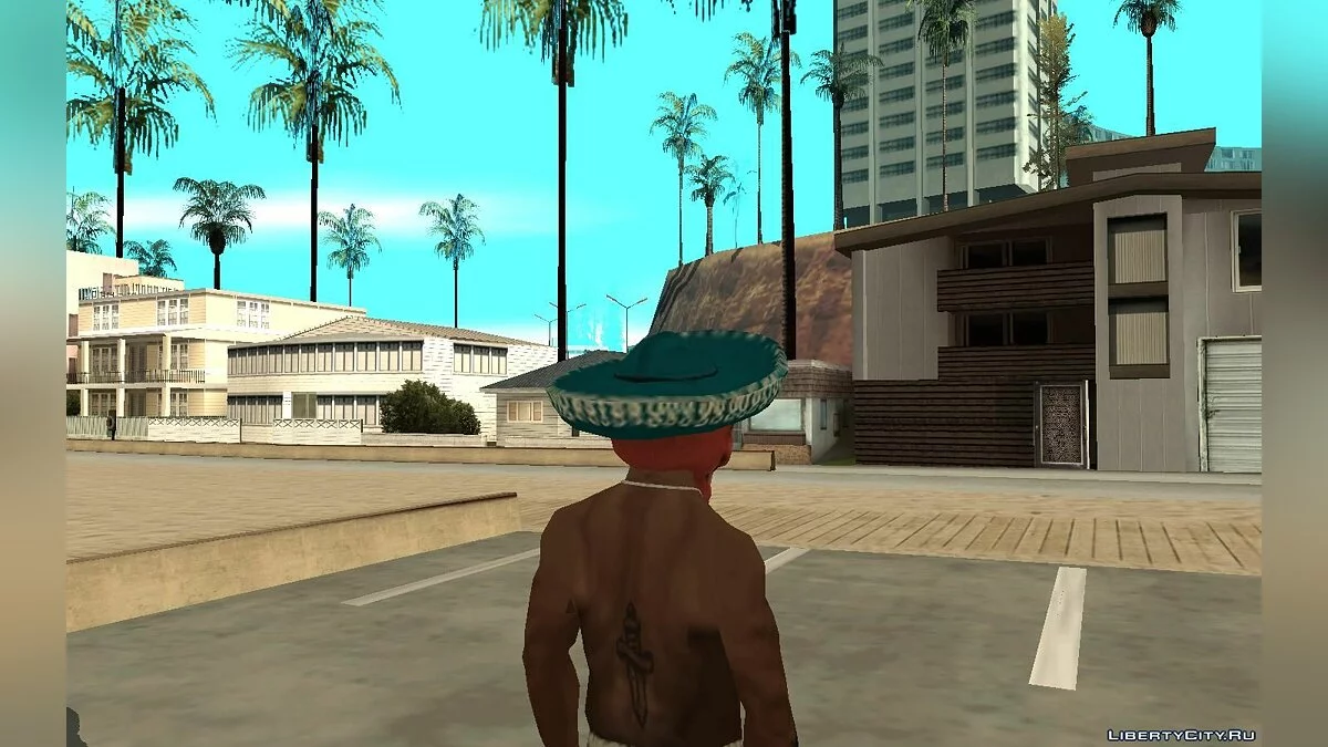 Mariachi Skull маска для Карла / GTA San Andreas