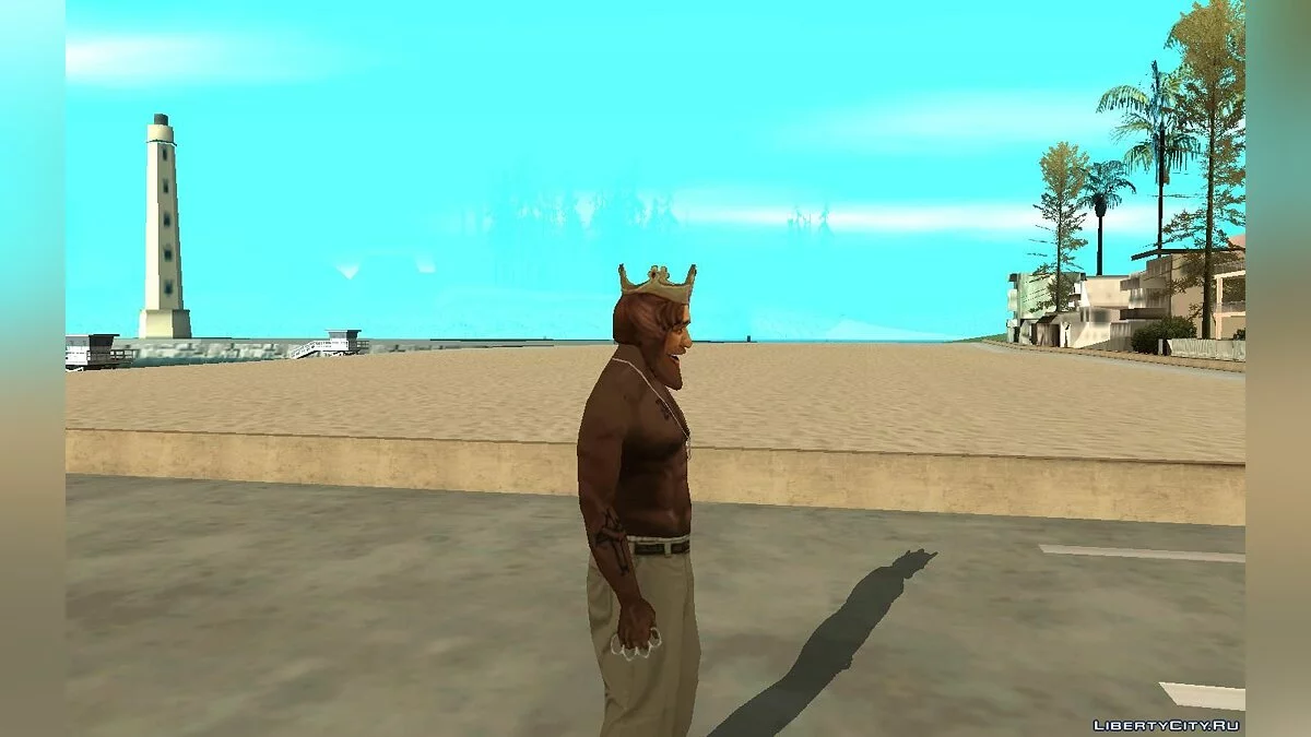 Маска подлого короля для Карла / GTA San Andreas
