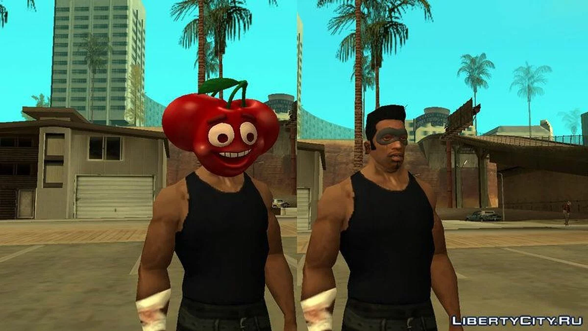 Маски из GTA 5 (Diamond Casino & Resort DLC) / GTA San Andreas