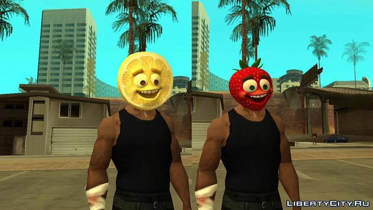Маски из GTA 5 (Diamond Casino & Resort DLC) / GTA San Andreas