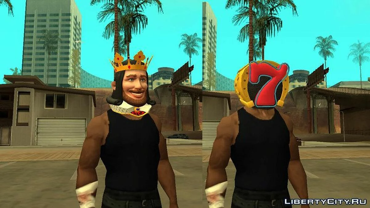 Маски из GTA 5 (Diamond Casino & Resort DLC) / GTA San Andreas