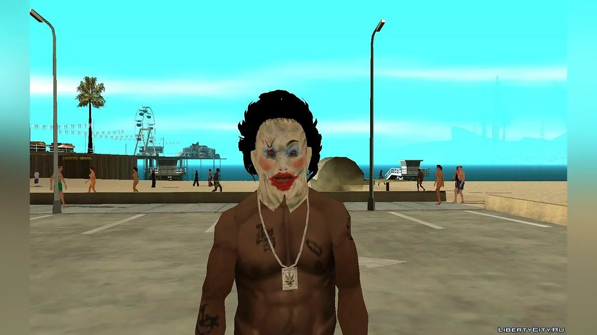 Маски кожаного лица для Карла / GTA San Andreas