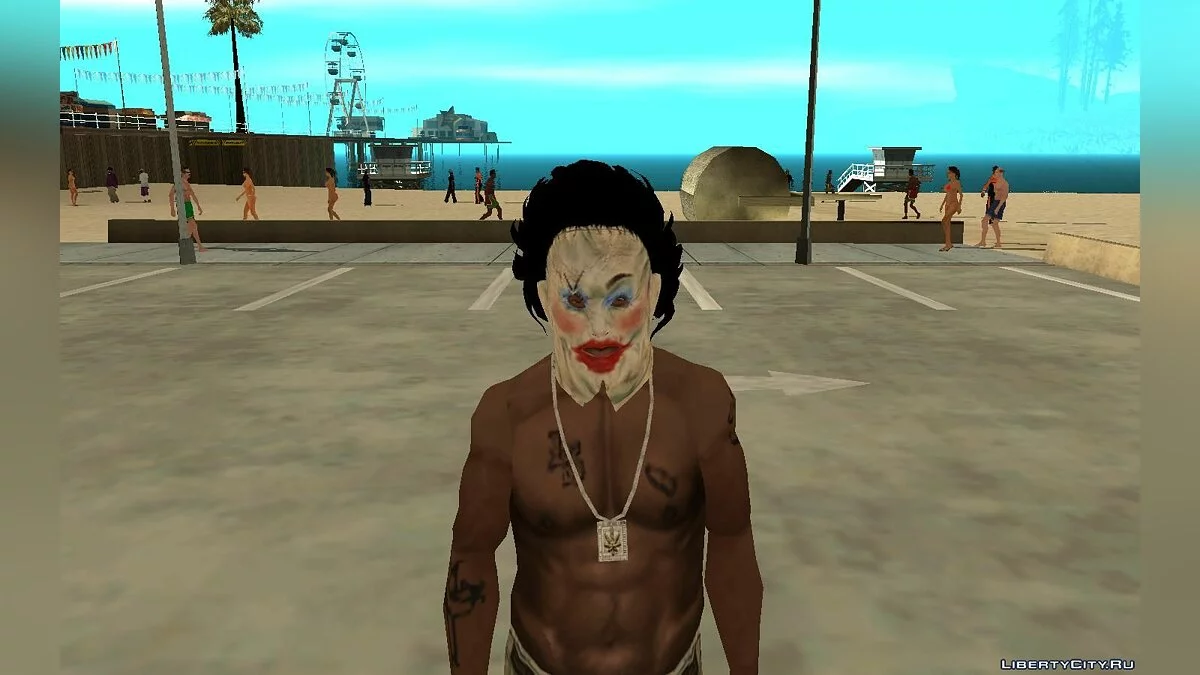 Маски кожаного лица для Карла / GTA San Andreas