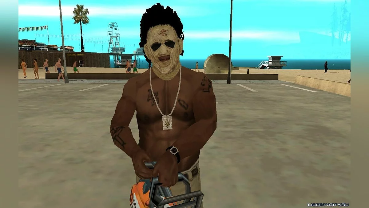 Маски кожаного лица для Карла / GTA San Andreas