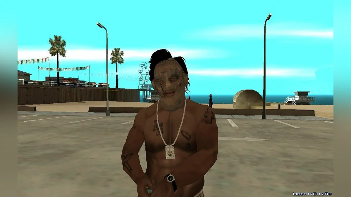 Маски кожаного лица для Карла / GTA San Andreas