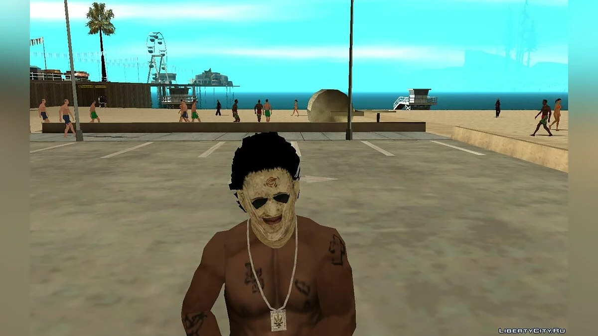 Маски кожаного лица для Карла / GTA San Andreas