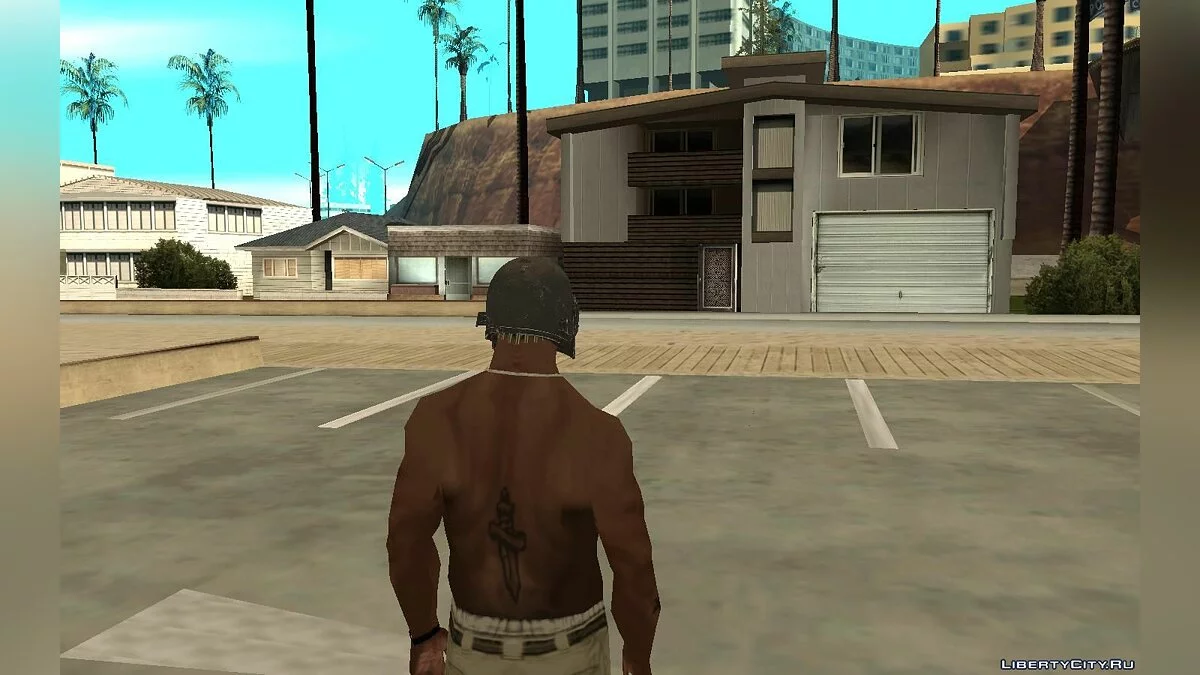 Шлем из игры PUBG / GTA San Andreas