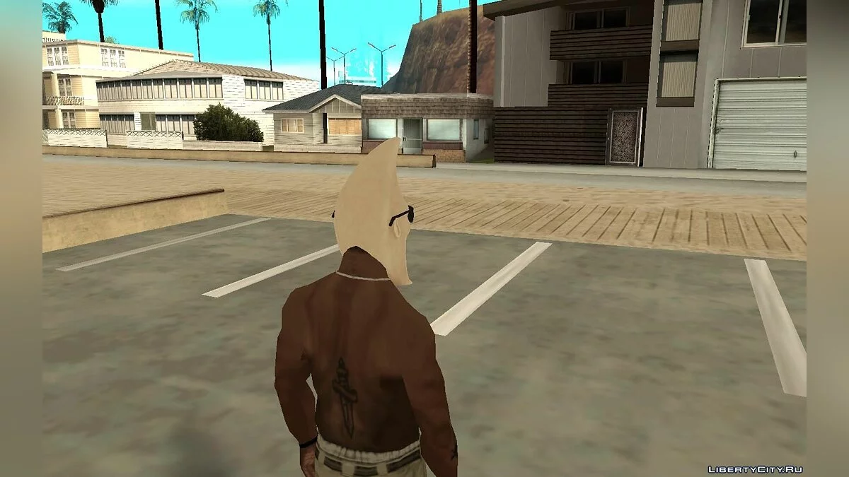 Лунная маска для Карла / GTA San Andreas