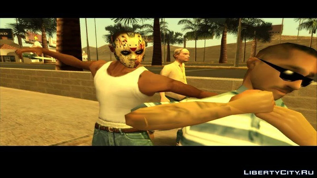 Маска из Manhunt / GTA San Andreas