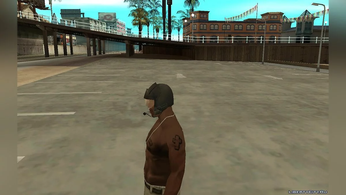 Шлем пилота из игры Resident Evil 5 / GTA San Andreas