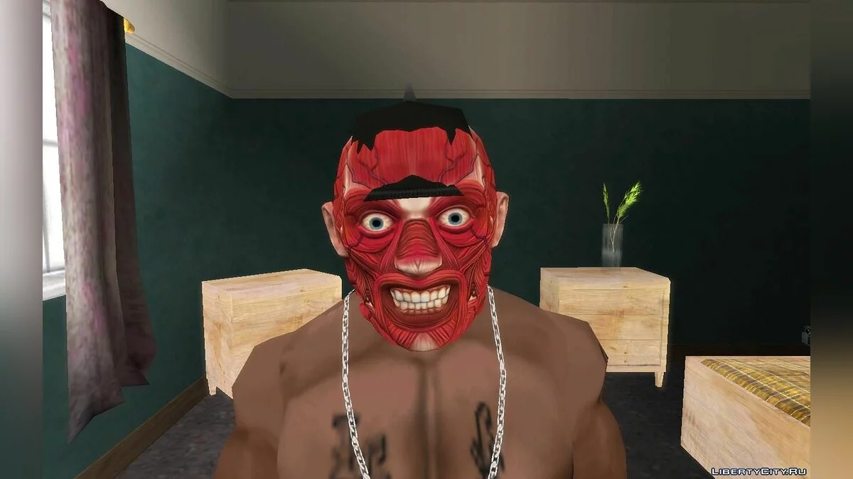 Маски на Хэллоуин для Карла и Франклина   / GTA San Andreas
