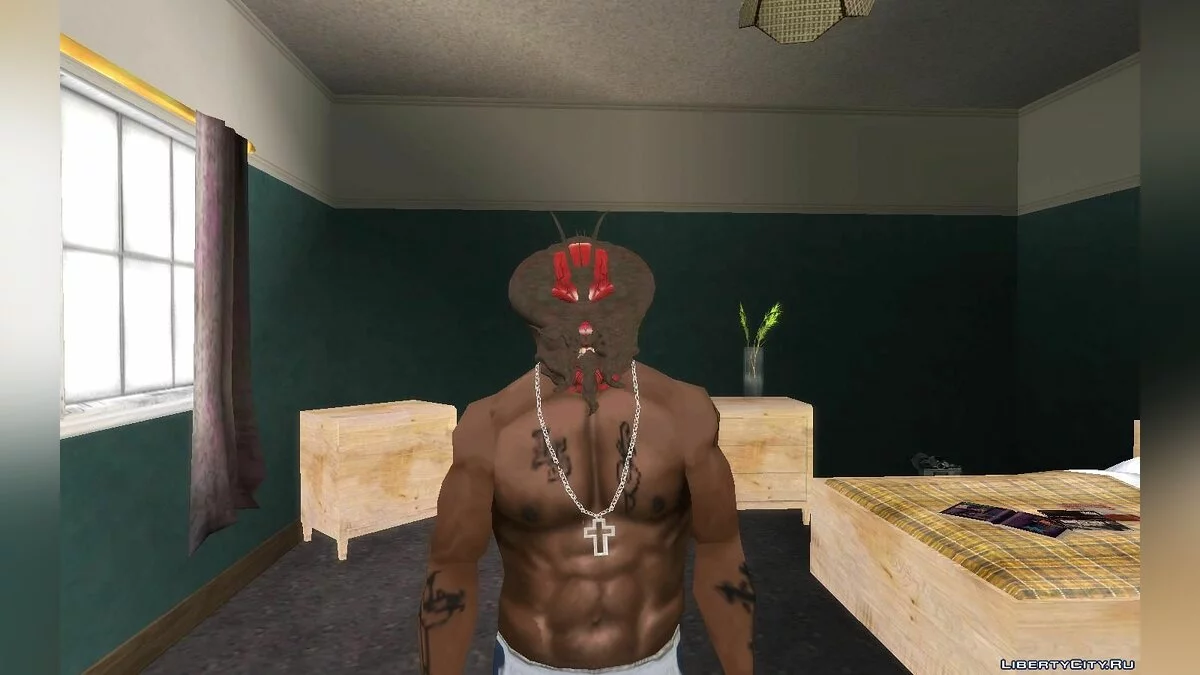 Маски на Хэллоуин для Карла и Франклина   / GTA San Andreas