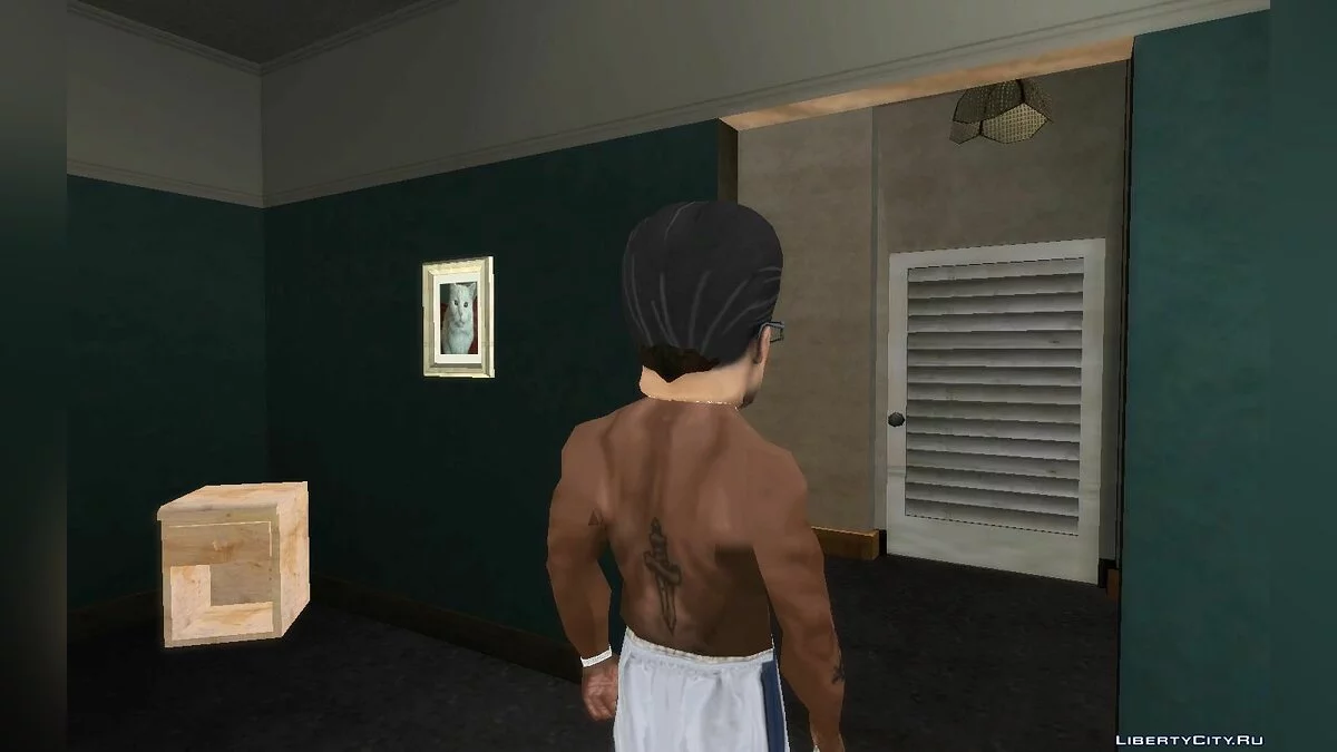 Маска из Saints Row: The Third / GTA San Andreas