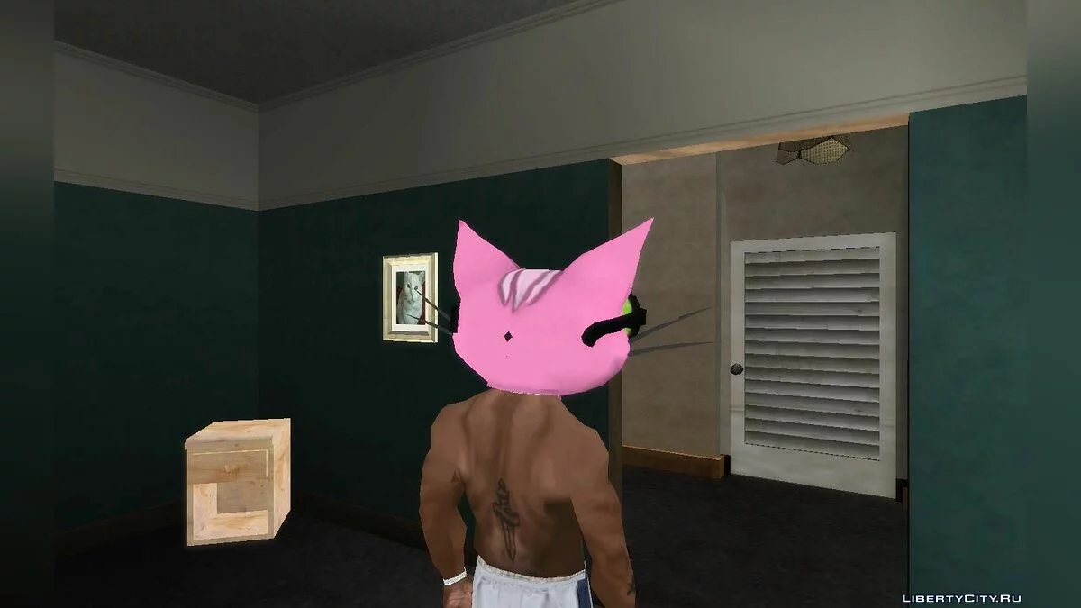 Маска профессора Генки из Saints Row: The Third / GTA San Andreas