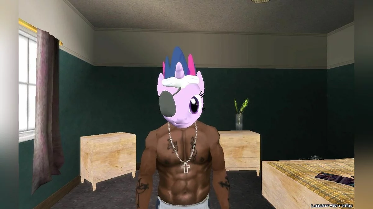 Мой маленький пони маски / GTA San Andreas